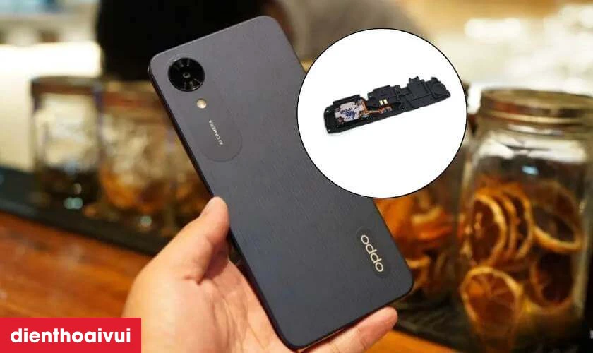Thay loa trong OPPO A17K ảnh hưởng gì đến dữ liệu không