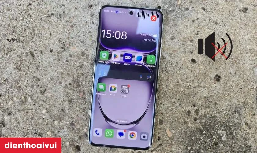 Dấu hiệu nhận biết cần thay loa trong OPPO Reno 12