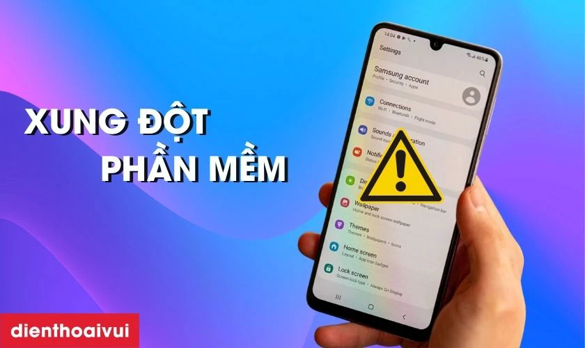 Xung đột phần mềm Samsung A22 do c&agrave;i đặt ứng dụng
