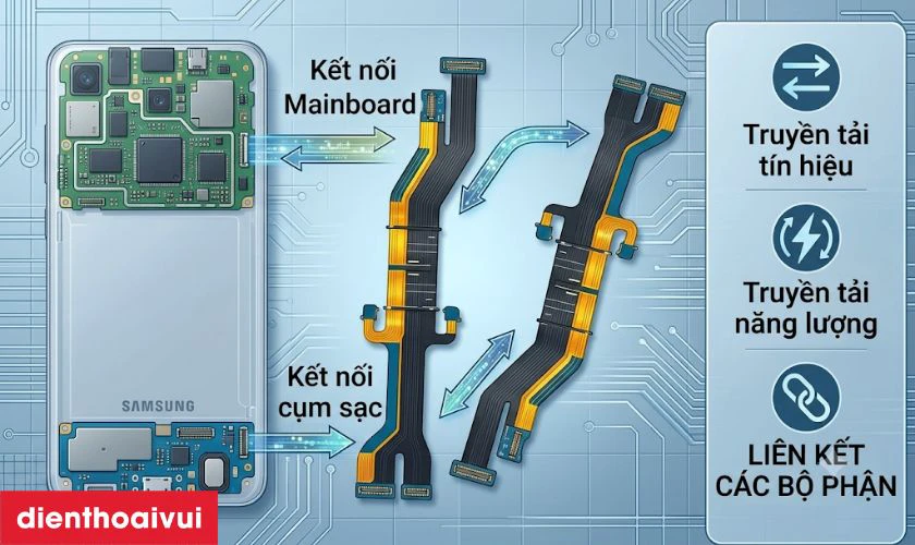 Thay main Samsung tại Điện Thoại Vui l&agrave; thay bộ phận n&agrave;o?