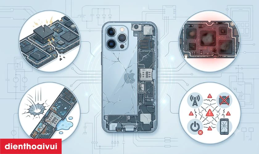 Khi n&agrave;o cần thay main iPhone?