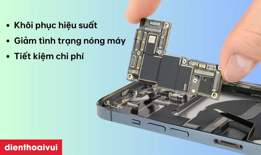 C&oacute; n&ecirc;n thay main iPhone 12 Pro kh&ocirc;ng