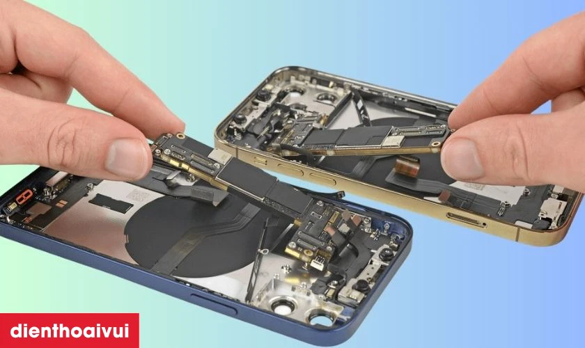 Thay main iPhone 12 Pro c&oacute; l&agrave;m mất dữ liệu kh&ocirc;ng