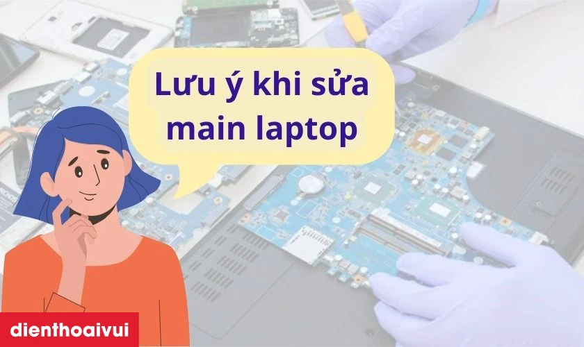 Lưu &yacute; khi thay main laptop
