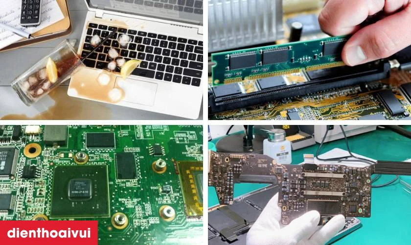 Những lỗi main laptop Dell thường gặp