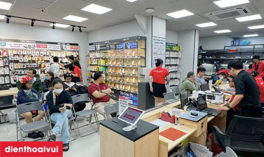 Dịch vụ thay m&agrave;n h&igrave;nh OPPO A15s h&atilde;ng Safety lấy liền tại Điện Thoại Vui