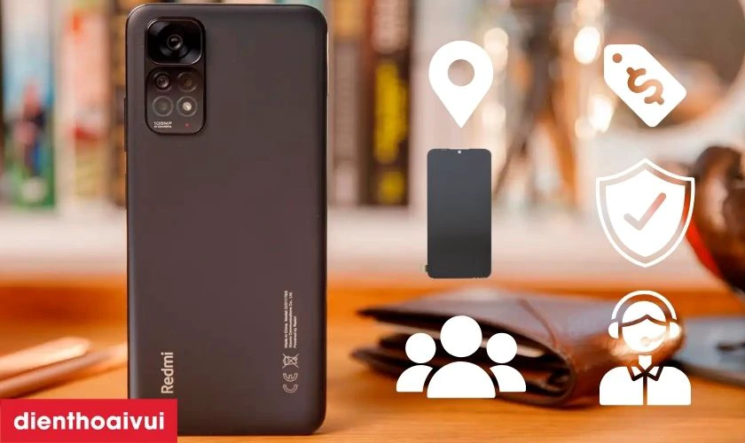 Thay màn hình điện thoại Xiaomi Redmi Note 11S 5G zin ở đâu?