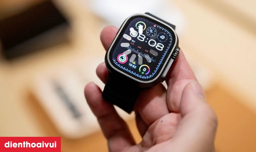 Cảm ứng Apple Watch Ultra kh&ocirc;ng phản hồi hoặc nhảy loạn