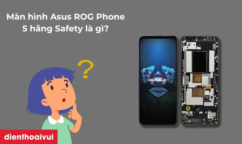 M&agrave;n h&igrave;nh Safety được sản xuất theo ti&ecirc;u chuẩn cao bởi thương hiệu Safety