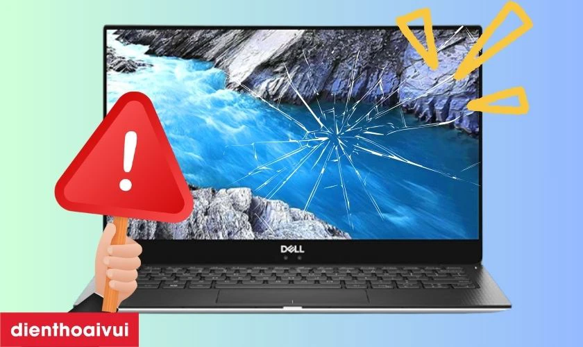 Dấu hiệu cần thay m&agrave;n h&igrave;nh Dell Latitude 13 7360