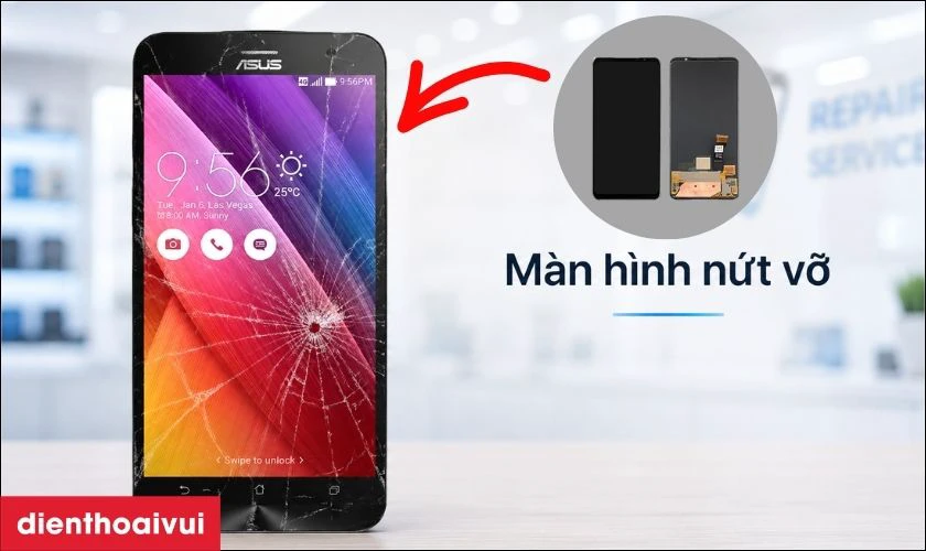 Khi n&agrave;o cần thay m&agrave;n h&igrave;nh điện thoại Asus?