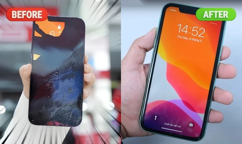 Thay màn hình điện thoại tại Hà Nội