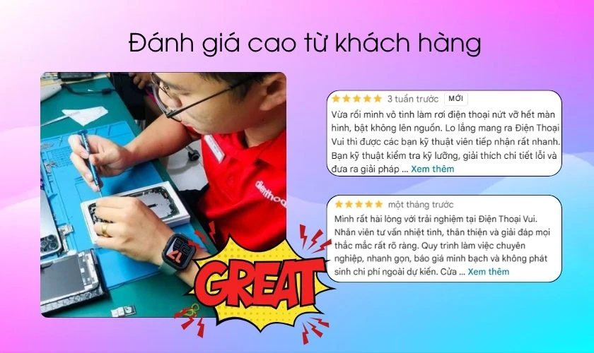 Tiêu chí chọn địa chỉ thay màn hình điện thoại uy tín tại Hà Nội
