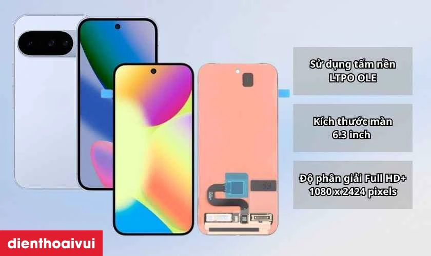 Giới thiệu m&agrave;n h&igrave;nh Google Pixel 10