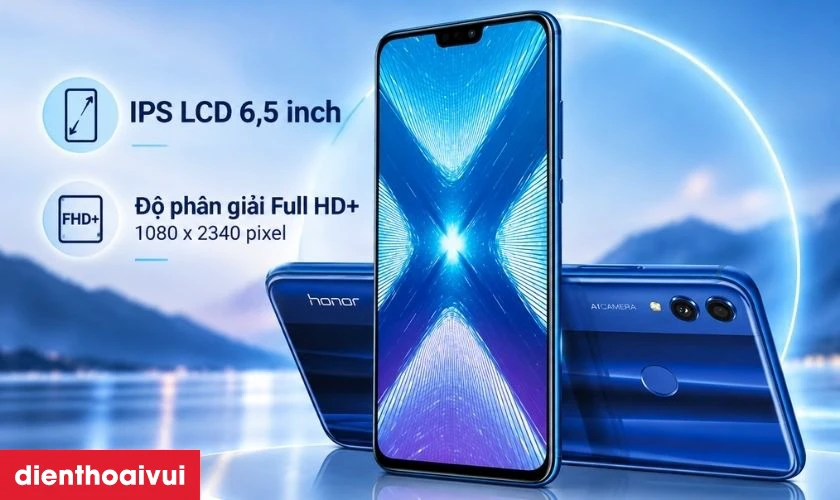 Giới thiệu màn hình Honor 8X