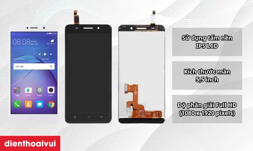Giới thiệu màn hình Huawei GR5