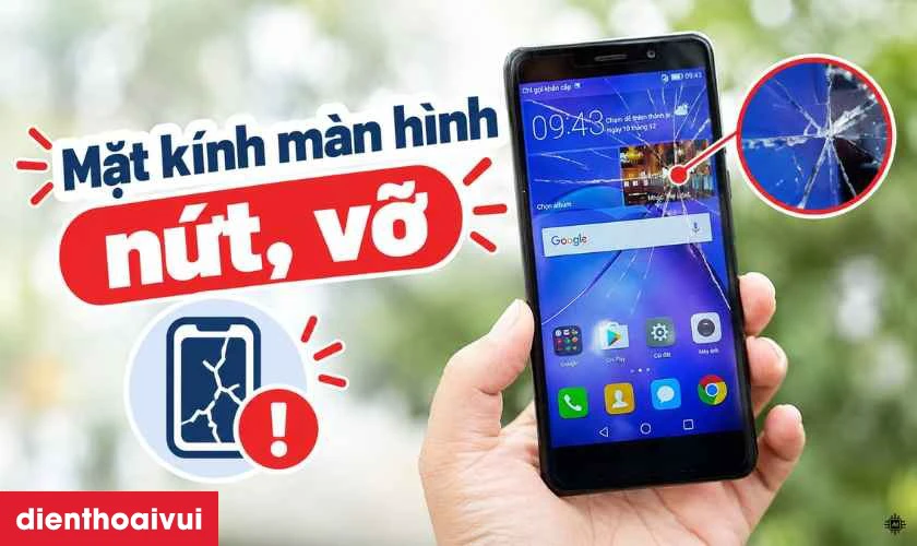 Trường hợp cần mặt kính Huawei GR5