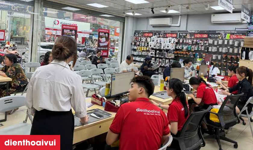 Quy trình màn hình Huawei GR5 chuyên nghiệp tại Điện Thoại Vui