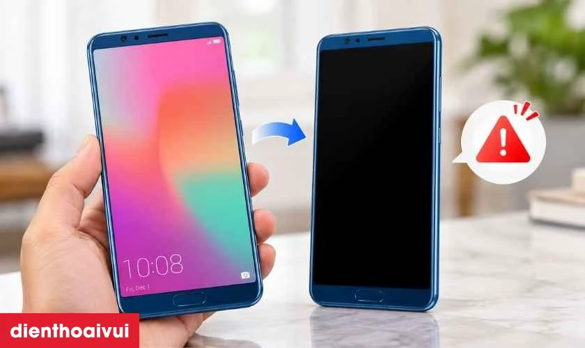 Trường hợp cần thay mặt k&iacute;nh v&agrave; thay m&agrave;n h&igrave;nh Honor V10