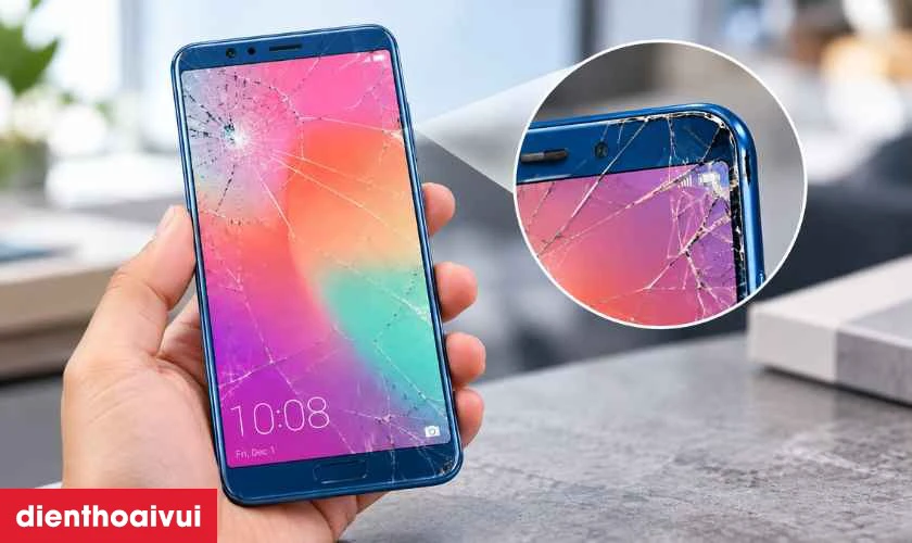 Bề mặt bị nứt vỡ