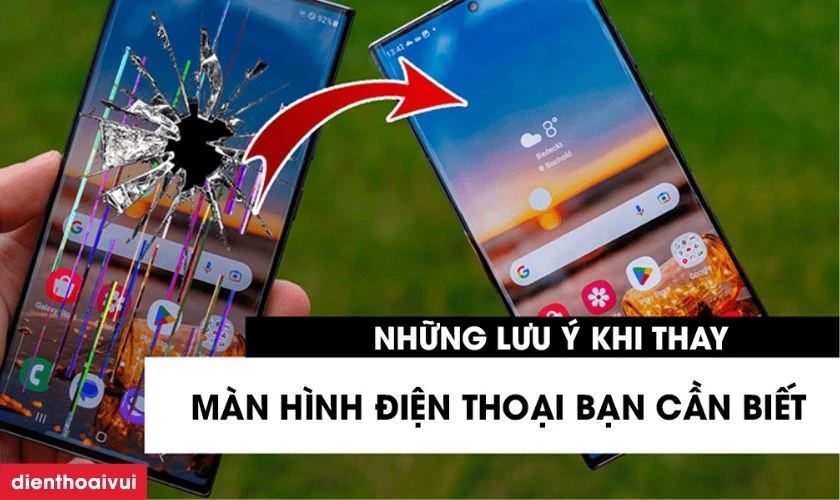Lưu &yacute; khi thay m&agrave;n h&igrave;nh Huawei Mate 10