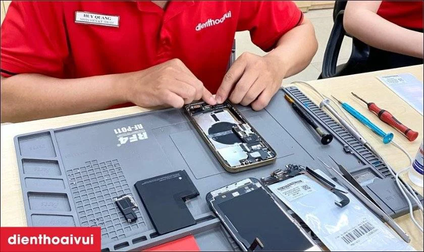Quy tr&igrave;nh sửa chữa chuẩn 5 bước chuy&ecirc;n nghiệp