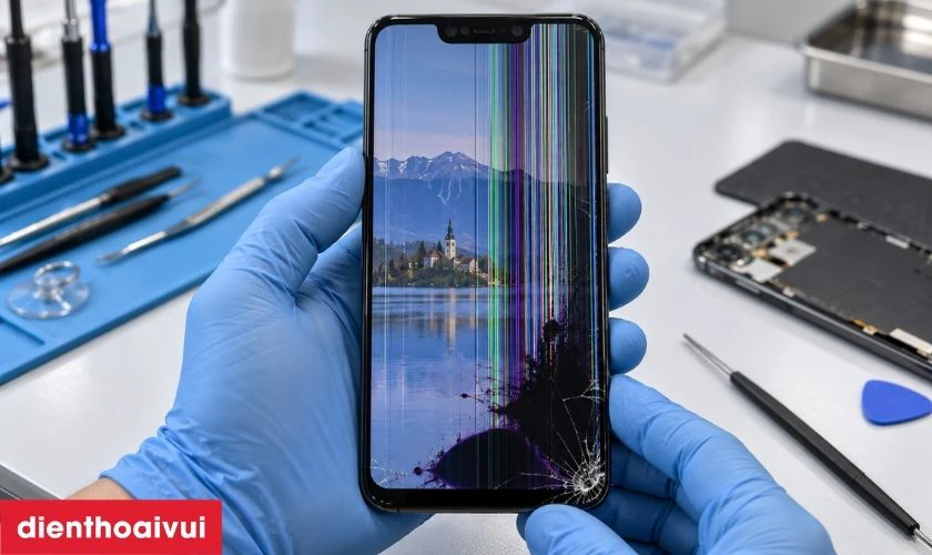 Trường hợp cần thay m&agrave;n h&igrave;nh Huawei Nova 3