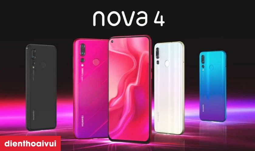 Giới thiệu m&agrave;n h&igrave;nh điện thoại Huawei Nova 4