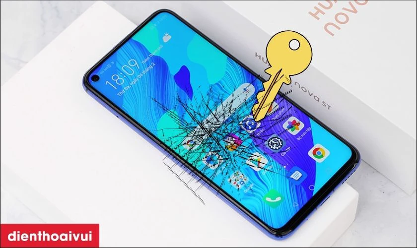 Nguy&ecirc;n nh&acirc;n hư hỏng m&agrave;n h&igrave;nh Huawei Nova 5T