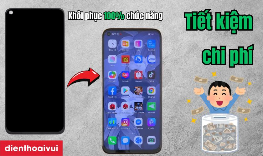 C&oacute; n&ecirc;n thay m&agrave;n h&igrave;nh Huawei Nova 7I kh&ocirc;ng?
