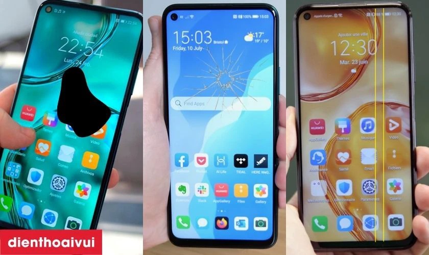 Khi n&agrave;o cần thay m&agrave;n h&igrave;nh Huawei