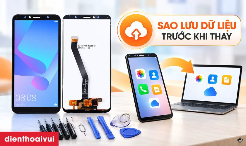 Lưu ý khi màn hình Huawei Y6 Pro