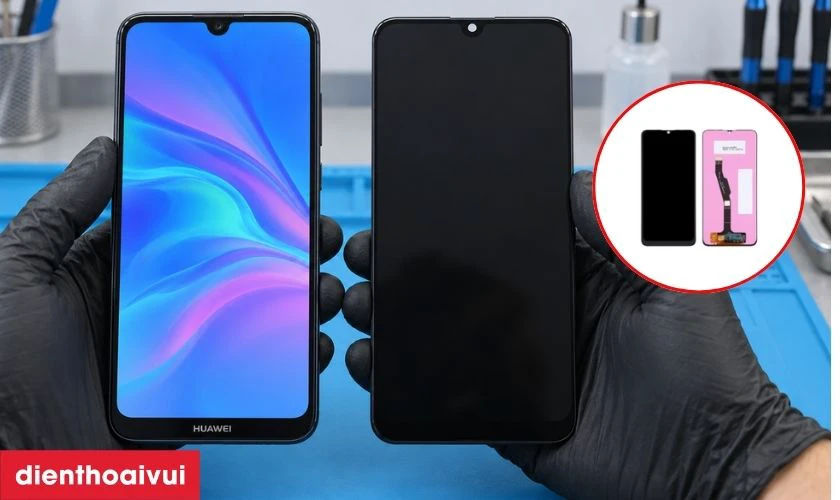 Lưu ý khi thay màn hình điện thoại Huawei Y7 Pro