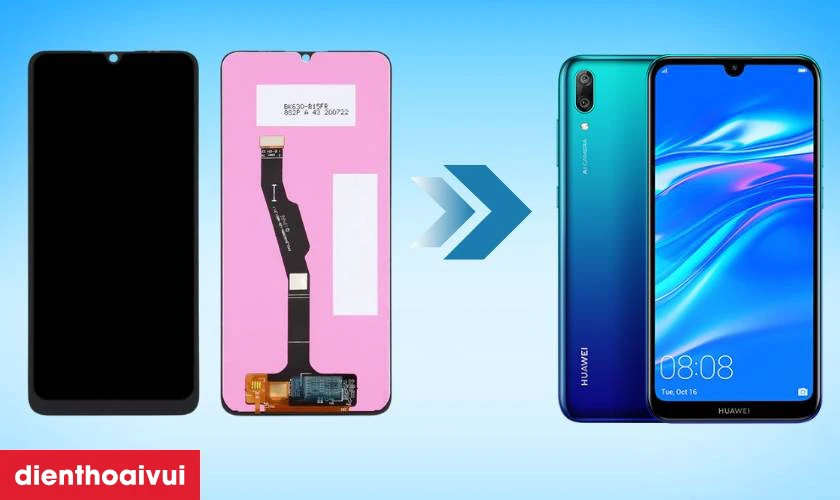 Lưu &yacute; khi thay m&agrave;n h&igrave;nh Huawei Y7 Pro 2019