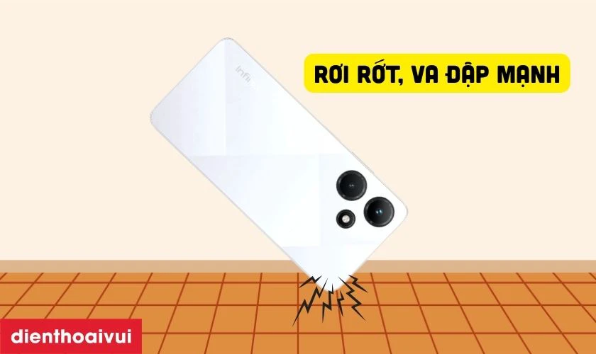 M&agrave;n h&igrave;nh Infinix Hot 30I bị hỏng do đ&acirc;u?