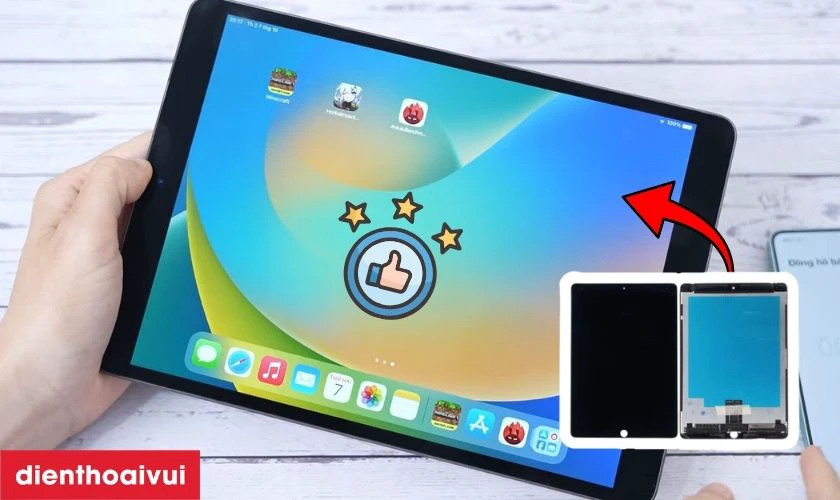Màn hình GENA loại A+ thay cho iPad Air 3 10.5 2019 có tốt không?