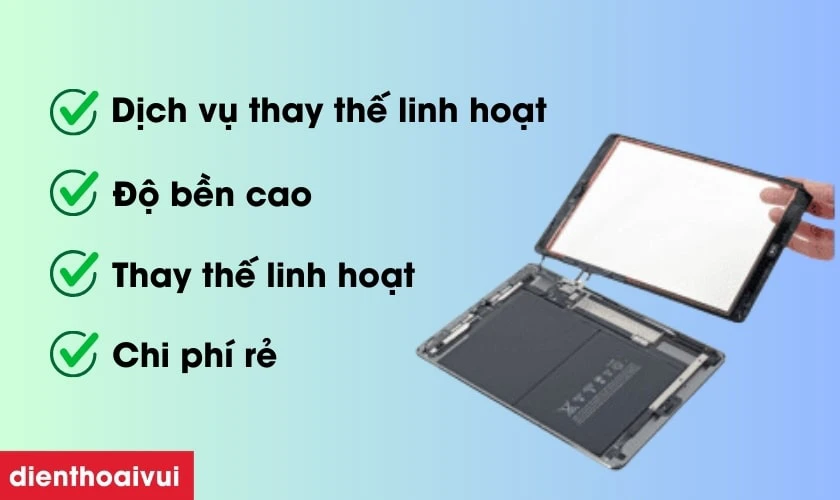 C&oacute; n&ecirc;n thay m&agrave;n h&igrave;nh iPad Air 5 ch&iacute;nh h&atilde;ng GENA kh&ocirc;ng?