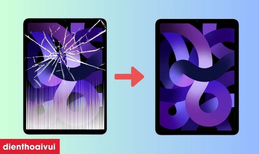 Khi n&agrave;o n&ecirc;n thay m&agrave;n h&igrave;nh mới cho iPad?