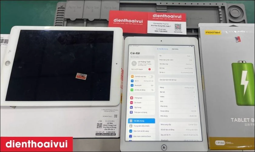 Điện Thoại Vui thay m&agrave;n h&igrave;nh loại n&agrave;o cho iPad thế hệ 10?