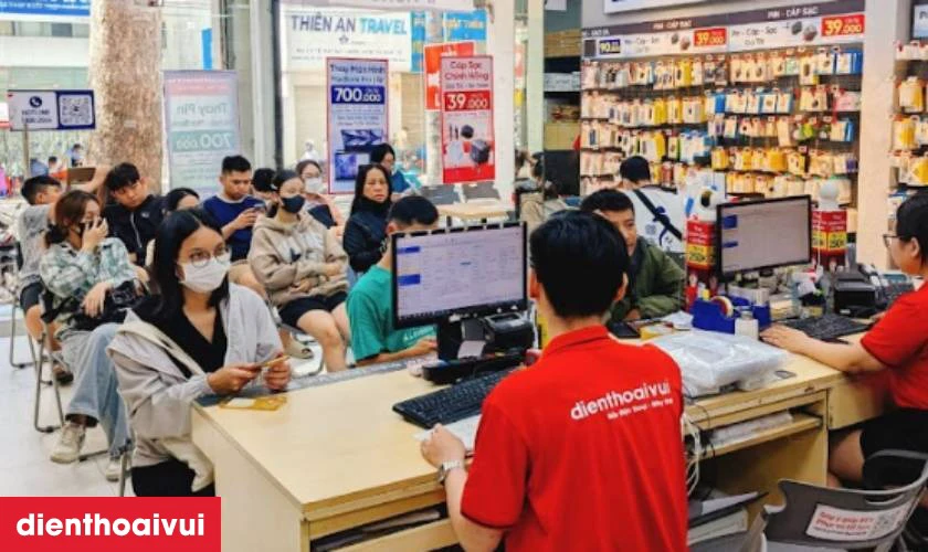 Quy tr&igrave;nh thay m&agrave;n h&igrave;nh iPad mini 5 chuy&ecirc;n nghiệp lấy liền tại Điện Thoại Vui