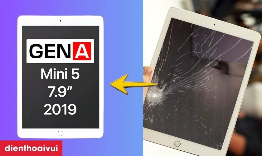 Màn hình iPad Mini 5 chính hãng GENA loại Pro là gì?