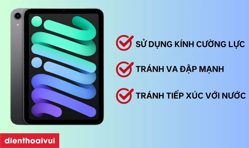 C&aacute;ch bảo quản iPad sau khi thay m&agrave;n h&igrave;nh