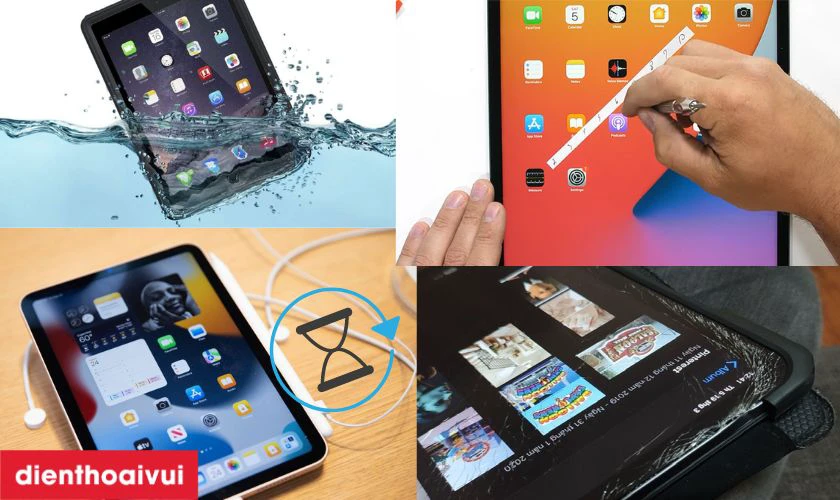 Nguy&ecirc;n nh&acirc;n m&agrave;n h&igrave;nh iPad bị hỏng&nbsp;