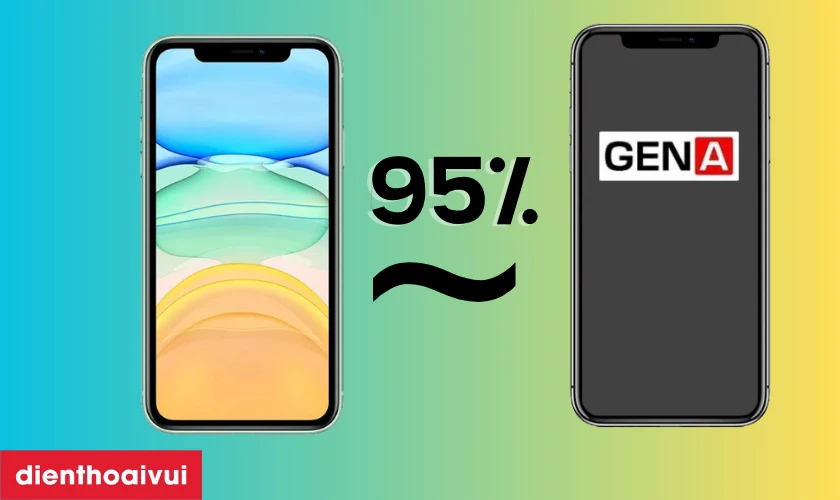Chất lượng m&agrave;n h&igrave;nh ch&iacute;nh h&atilde;ng GENA thay cho iPhone 11 Pro Max c&oacute; tốt kh&ocirc;ng?