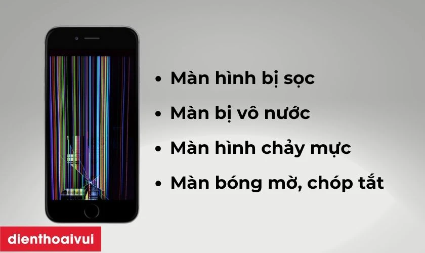Biểu hiện cần thay m&agrave;n h&igrave;nh mới cho iPhone 12