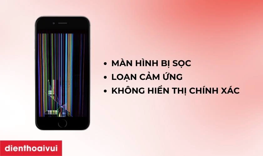 Biểu hiện cần thay m&agrave;n h&igrave;nh mới cho điện thoại iPhone 12 Mini