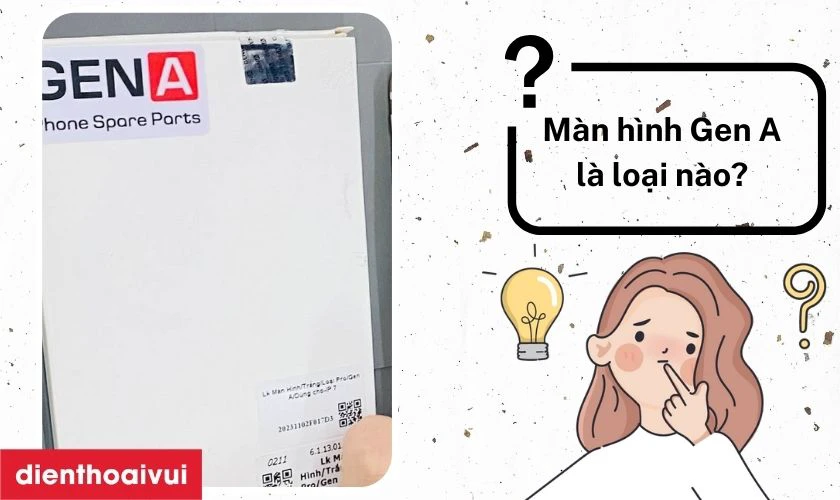 M&agrave;n h&igrave;nh GENA thay cho iPhone 12 Pro Max l&agrave; loại n&agrave;o?
