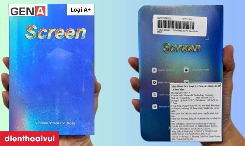 M&agrave;n h&igrave;nh Gen loại A+