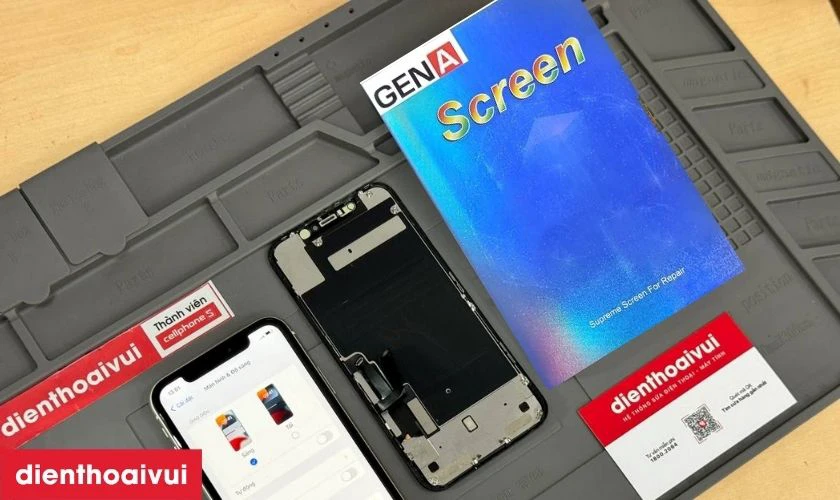 M&agrave;n h&igrave;nh GENA - Loại Pro thay cho iPhone 12 Pro Max