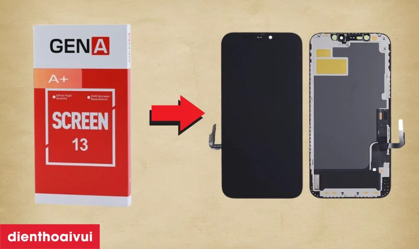 M&agrave;n h&igrave;nh iPhone 13 ch&iacute;nh h&atilde;ng GENA loại A+ l&agrave; g&igrave;?